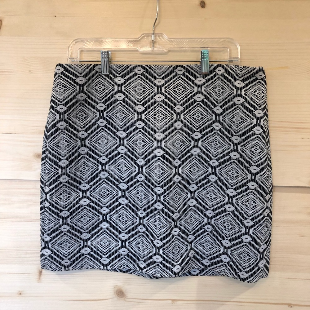 J. Crew Geo Mini Skirt